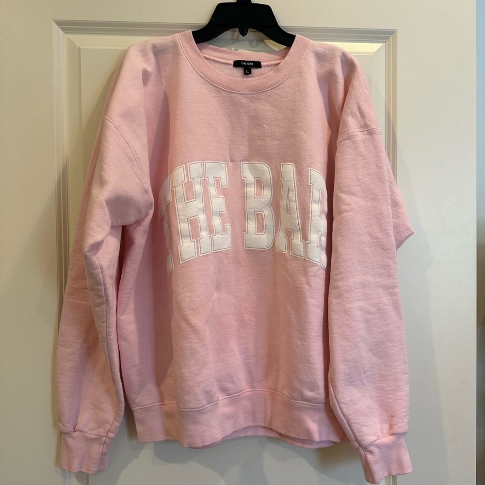 The BAR varsity sweatshirt